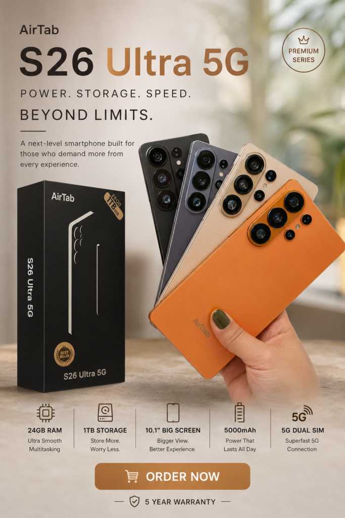 AirTab S26 Ultra 5G smartphone